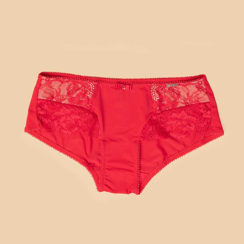 Upbra red underwear
