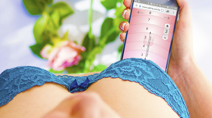 Upbra Mobile Bra Size Calculator