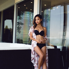 Dreamy babe @rhiannastacey in our Upbra Swim ♡