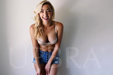 Radiant beauty @julianolan in our Nude Convertible Upbra bra ♛ #regram #upbra #gorgeous #upbrabra