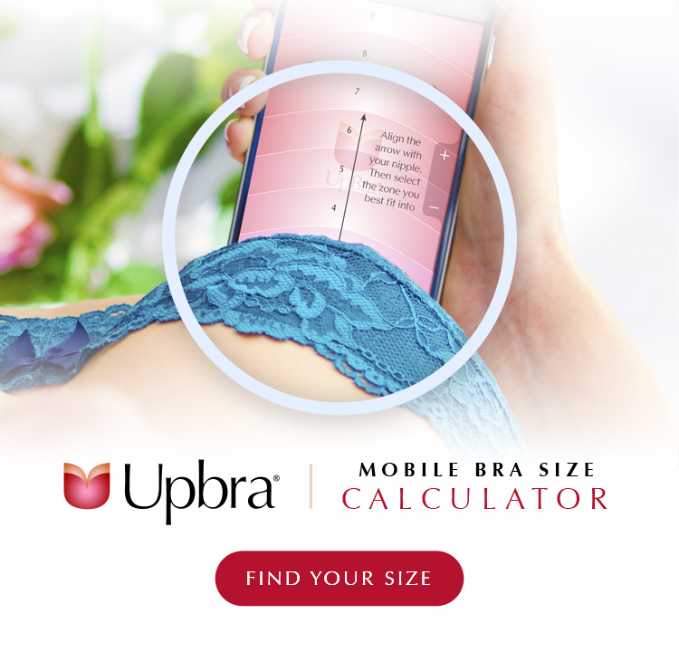 Get your true bra size with the Upbra Bra Size Calculator