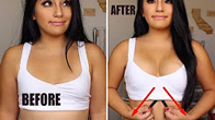 How I Make My "A" Cups Look Bigger! (W/ UpBra!!)